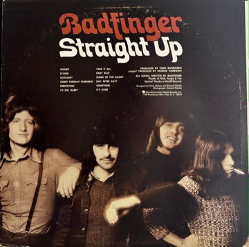 BADFINGER "STRAIGHT UP" LP