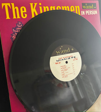 THE KINGSMEN "IN PERSON FEATURING LOUIE, LOUIE" LP