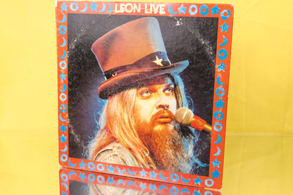 LEON RUSSELL "LEON LIVE" TRIPLE LP