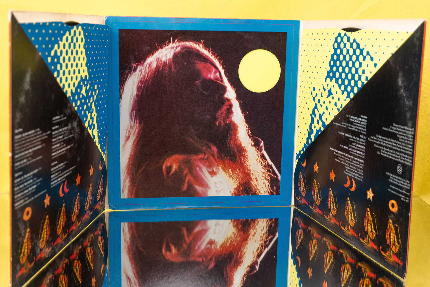 LEON RUSSELL "LEON LIVE" TRIPLE LP