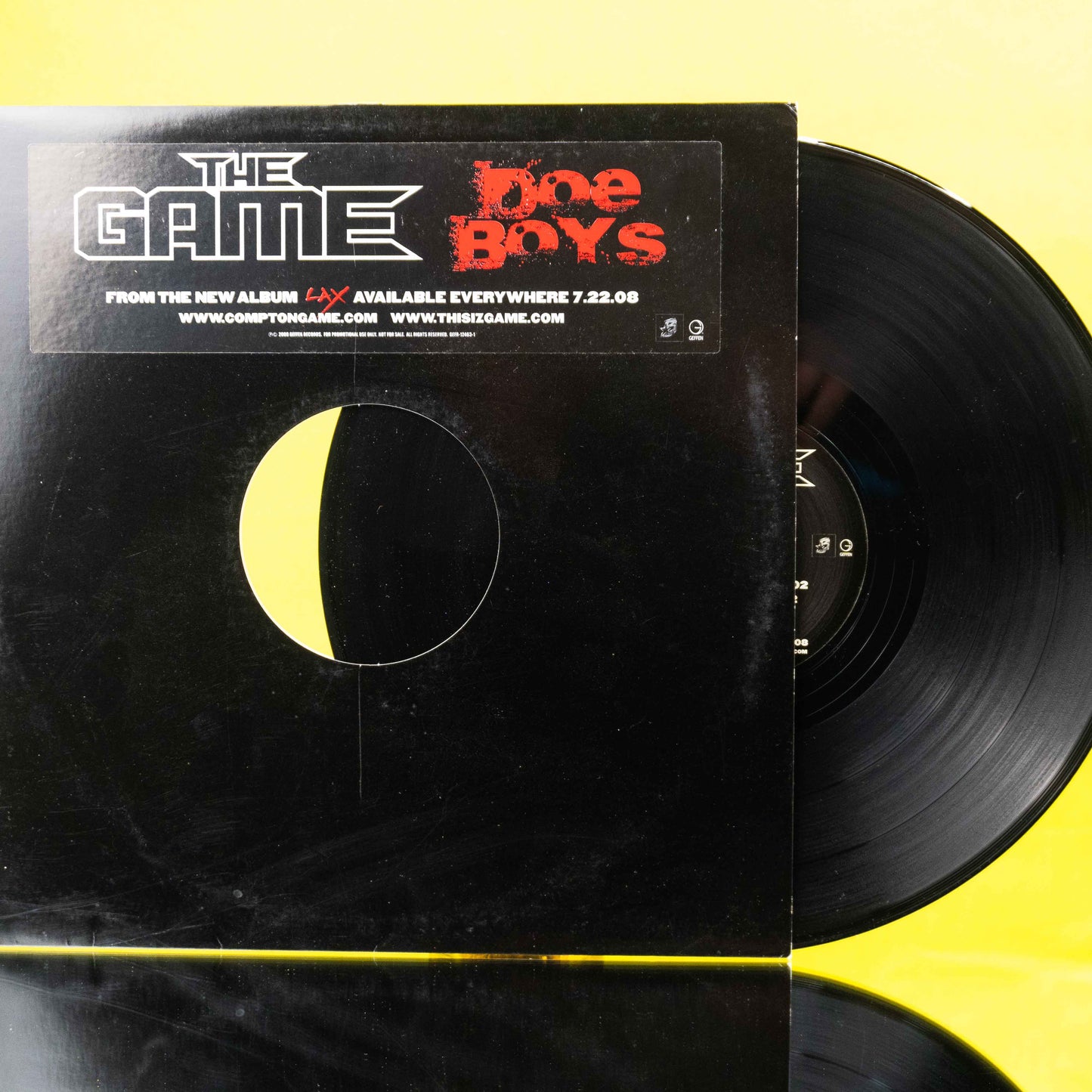 The Game "Doe Boys" Promo LP