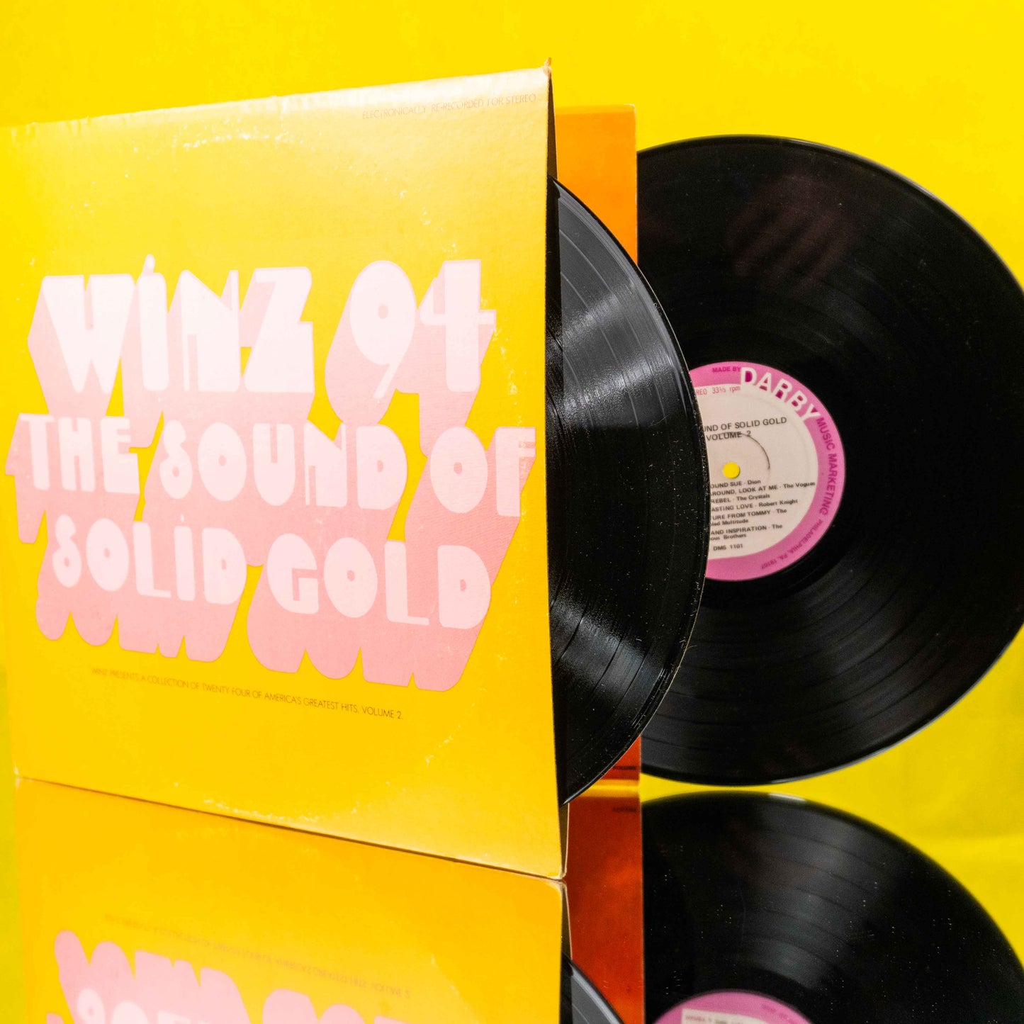 WINZ 94 "THE SOUND OF SOLID GOLD" DOUBLE LP