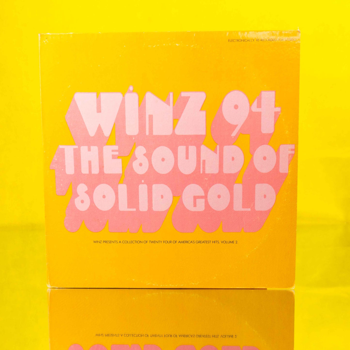 WINZ 94 "THE SOUND OF SOLID GOLD" DOUBLE LP